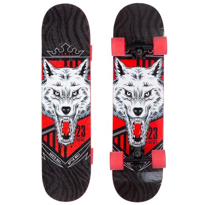 Скейтборд Zelart North Wolf